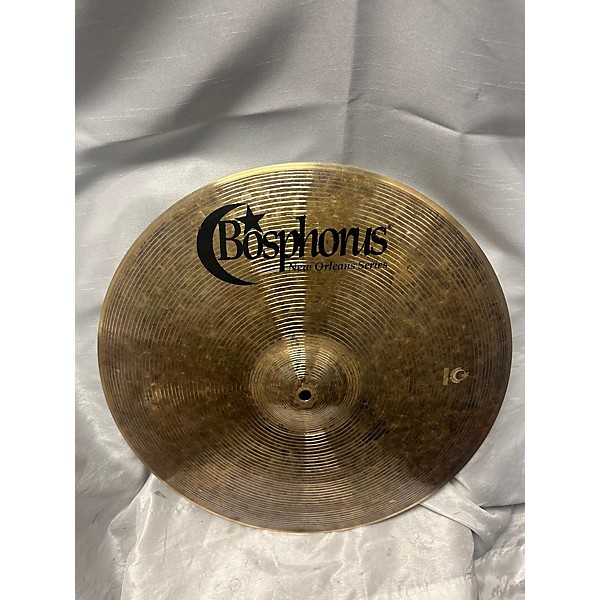 Used Bosphorus Cymbals 18in New Orleans Series Medium Thin Crash Cymbal