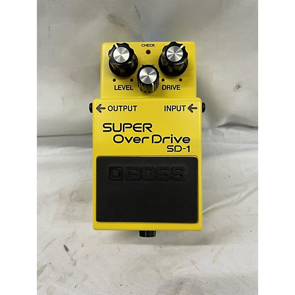 Used BOSS SD1 Super Overdrive Effect Pedal