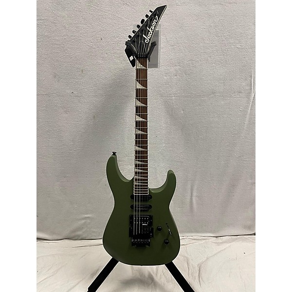 Used Jackson Used Jackson SL3X ARMY GREEN Solid Body Electric Guitar