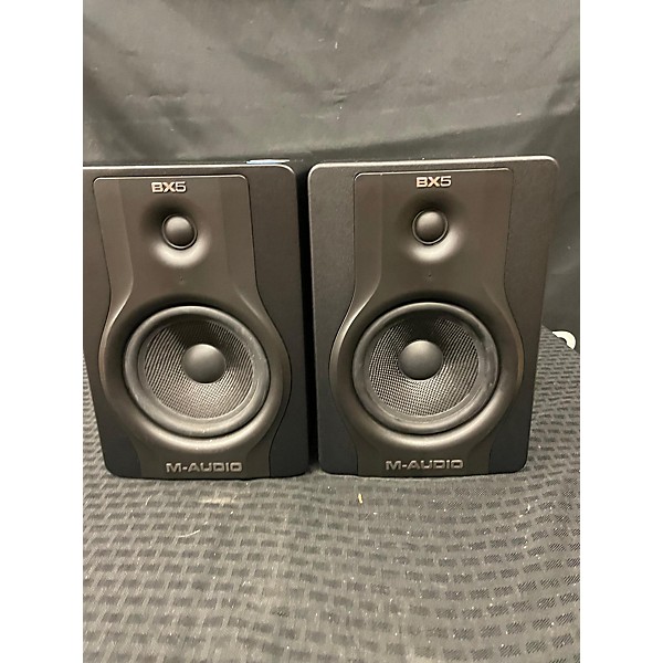 Used M-Audio 2019 BX5 Pair Powered Monitor