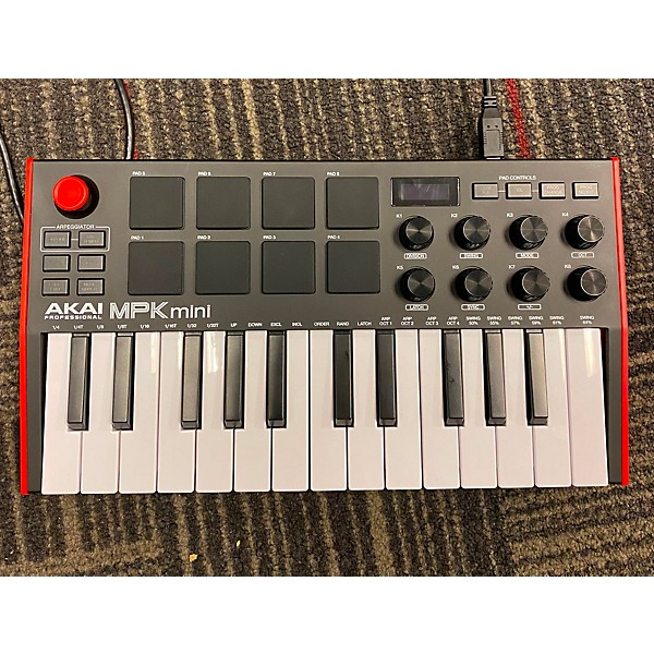 Used Akai Professional MPK Mini MIDI Controller