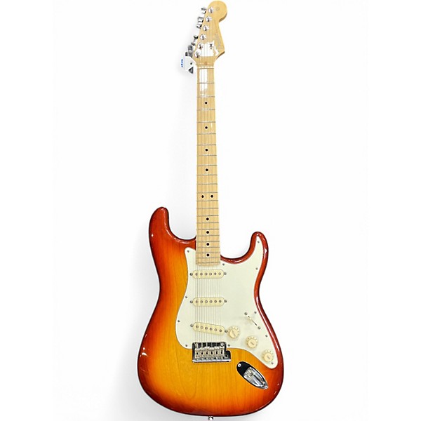 Used Fender American Deluxe Stratocaster Sunrise Tea Burst Solid Body Electric Guitar,New Products : American Fashion Style Bags On Sale