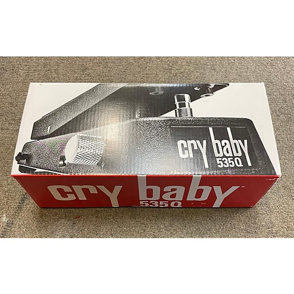 Used Dunlop GCB95F Crybaby Classic Wah With Fasel Inductor Effect Pedal