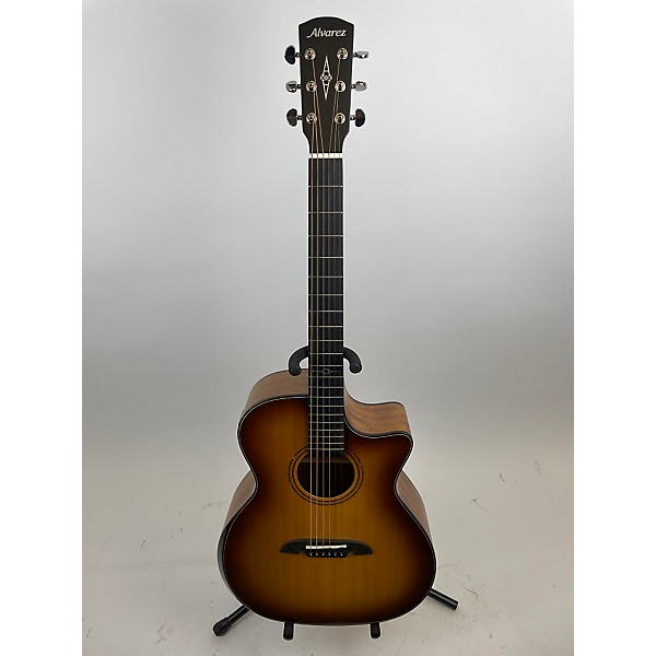 Used Alvarez Ag610ecear Acoustic Electric Guitar