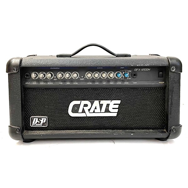 Used Crate GFX1200H Solid State Guitar Amp Head Guitar Center