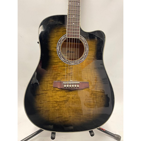 Used Ibanez PF28ECE-DVS Acoustic Electric Guitar