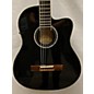 Used Ortega Used Ortega RCE145 Black Classical Acoustic Electric Guitar