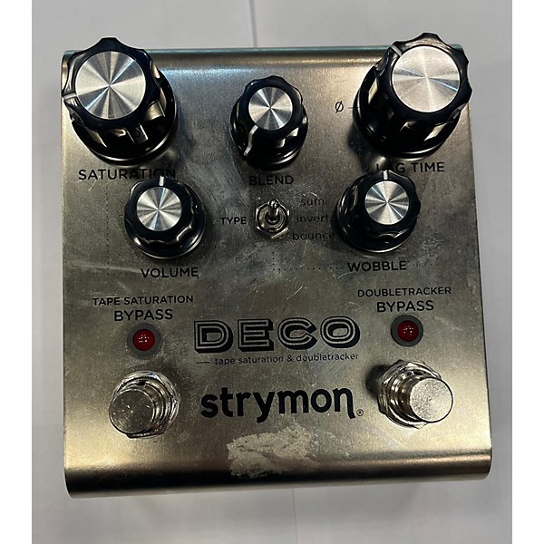 Used Strymon Used Strymon Deco Tape Saturation And Doubletracker Delay Effect Pedal