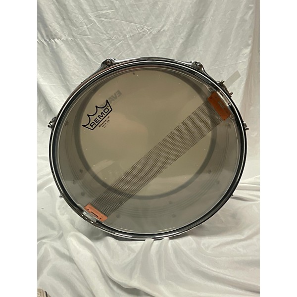 Used Groove Percussion 14X6 STEEL SNARE Drum