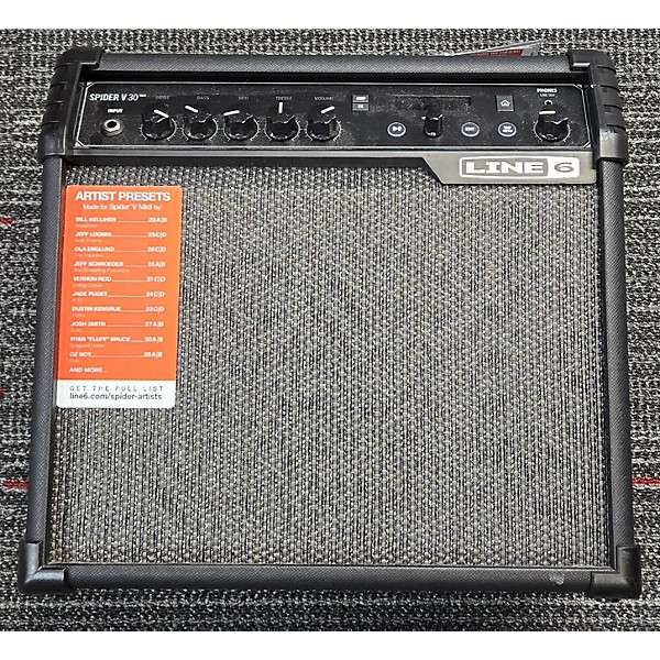 Used Line 6 Used Line 6 Spider V 30 1x8 Guitar Combo Amp