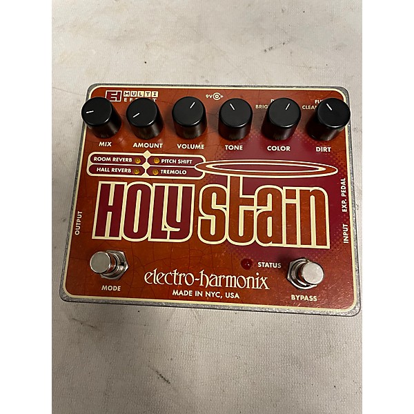 Used Electro-Harmonix Holy Stain Distortion Reverb Effect Processor