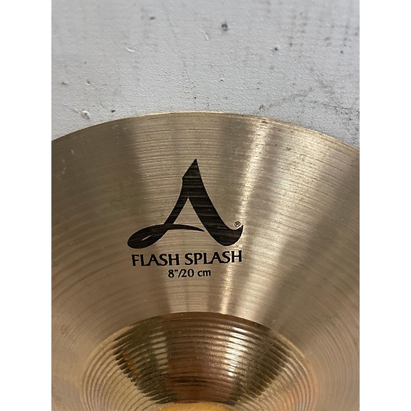 Used Zildjian 8in Flash Splash Cymbal