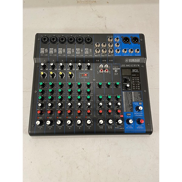 Used Yamaha MG12XUK Digital Mixer