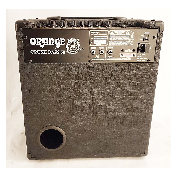 Used Orange Amplifiers Crush Bass 50 Bass Combo Amp