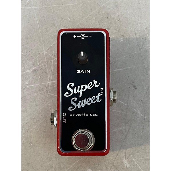 Used Xotic Super Sweet Effect Pedal
