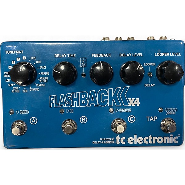 Used TC Electronic Flashback X4 Delay And Looper Effect Pedal | Guitar  Center