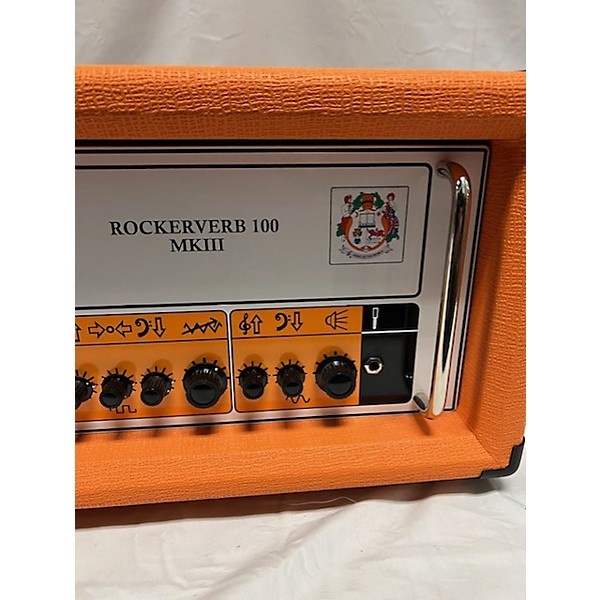 Used Orange Amplifiers Rockerverb 100H MKIII Tube Guitar Amp Head