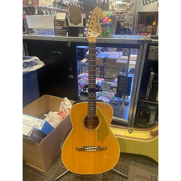 Used Fender Used Fender Malibu Natural Acoustic Guitar