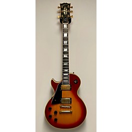 Vintage Gibson Vintage 1981 Gibson Les Paul Custom Left-Handed Heritage Cherry Sunburst Electric Guitar