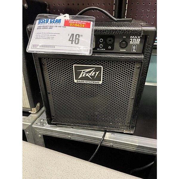 Used Peavey Max 158 1X8 15W Bass Combo Amp