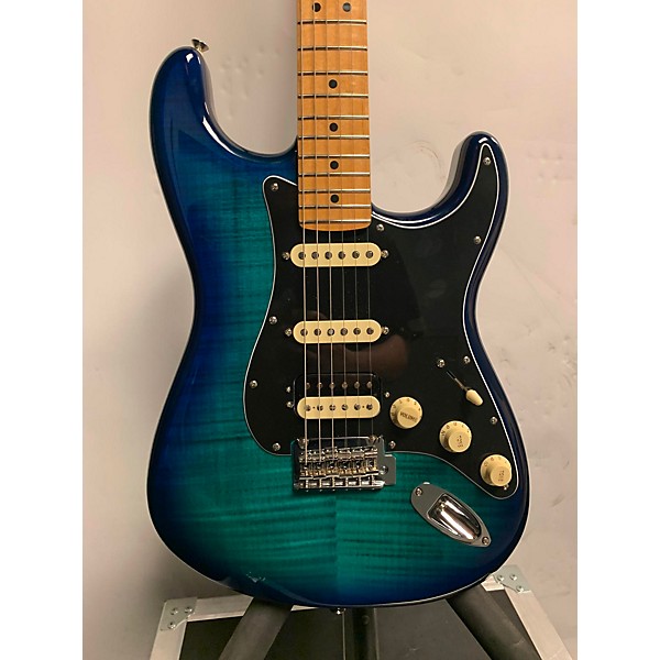 Used Fender Player Stratocaster HSS Plus Top Maple Fingerboard Limited-Edition Solid Body Electric Guitar