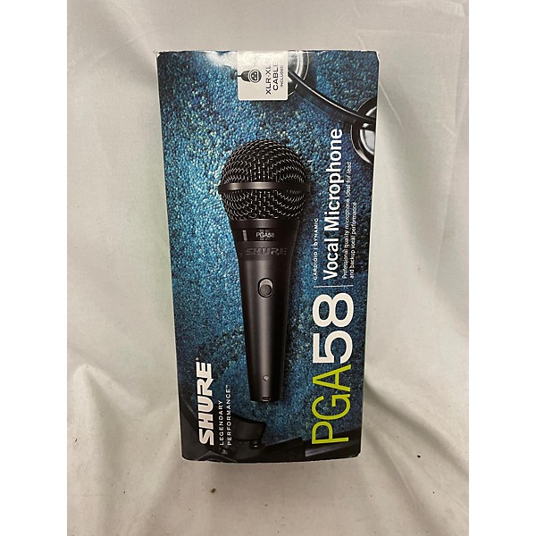 Used Shure PGA58 Dynamic Microphone