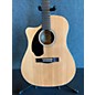 Used Fender CD60SCE Left Handed Acoustic Electric Guitar