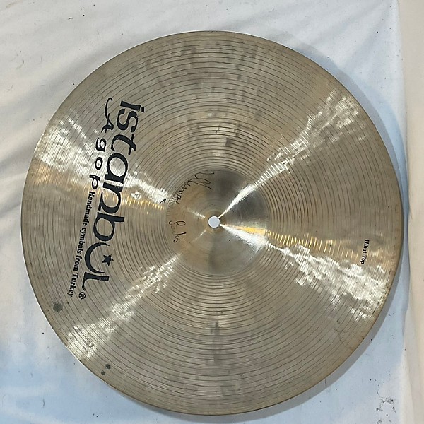Used Istanbul Agop 16in Traditional Light Hi-Hat Pair Cymbal