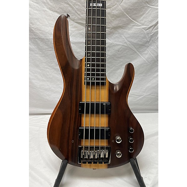 Used ESP LTD B-5E 5 String Electric Bass Guitar