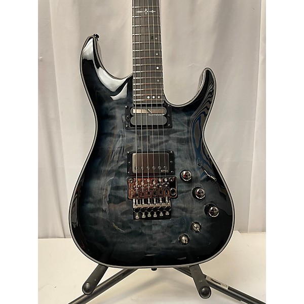 Used Schecter Guitar Research Hellraiser Hybrid Sustainiac Floyd Solid Body Electric Guitar