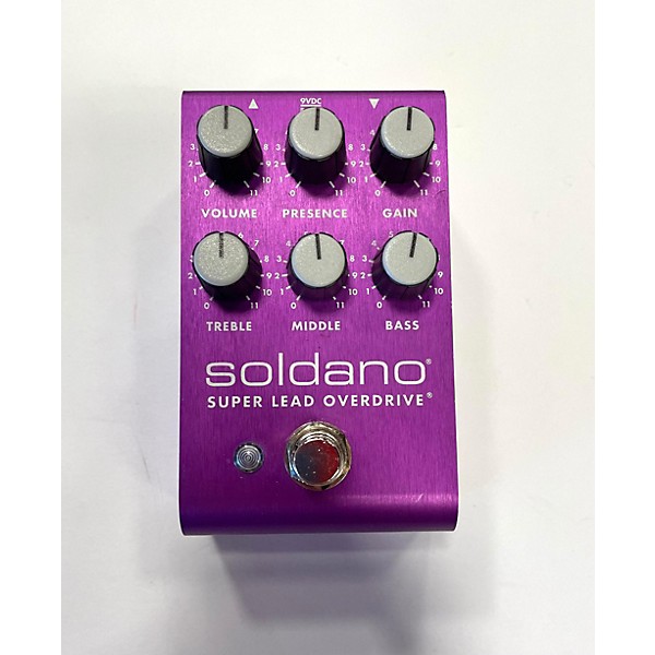 Used Soldano SLO SUPERLEAD OVERDRIVE Effect Pedal