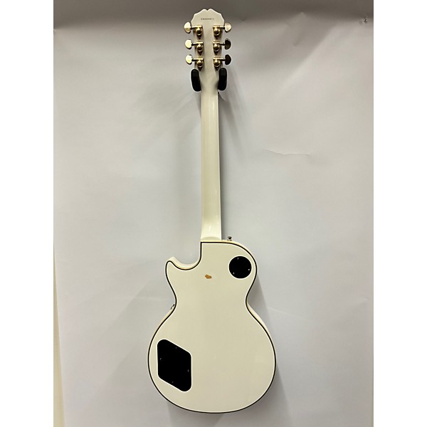 Used Epiphone Used Epiphone Les Paul Custom Alpine White Solid Body Electric Guitar