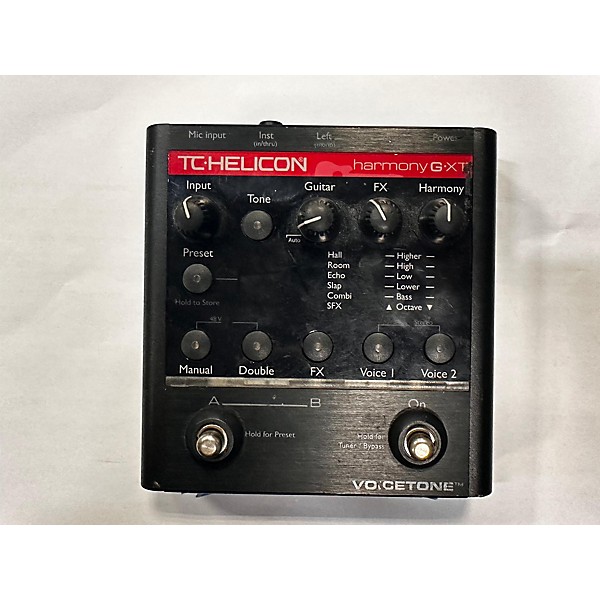 Used TC Helicon Harmony GXT Vocal Processor