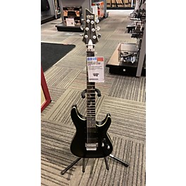 Used Schecter Guitar Research Used Schecter Guitar Research Damien Platinum Black Solid Body Electric Guitar