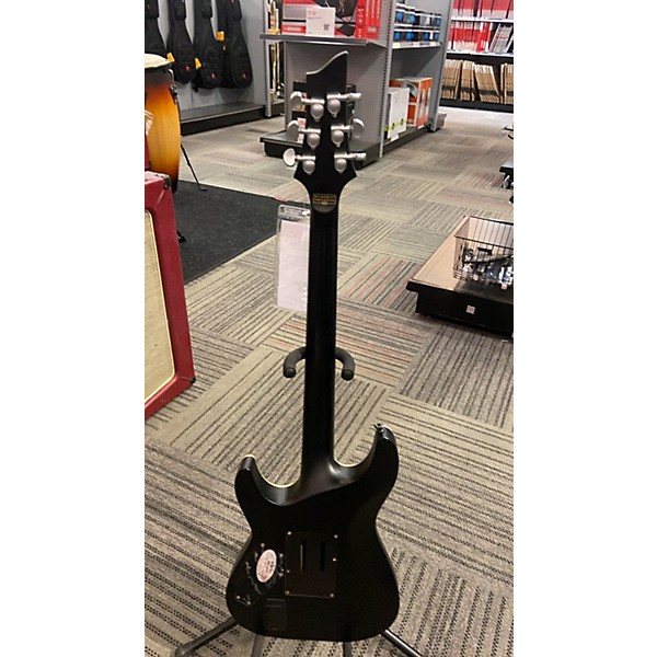 Used Schecter Guitar Research Used Schecter Guitar Research Damien Platinum Black Solid Body Electric Guitar