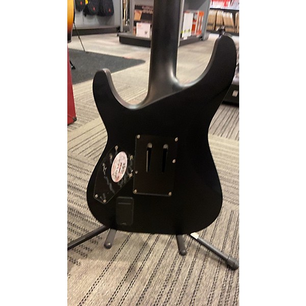 Used Schecter Guitar Research Used Schecter Guitar Research Damien Platinum Black Solid Body Electric Guitar