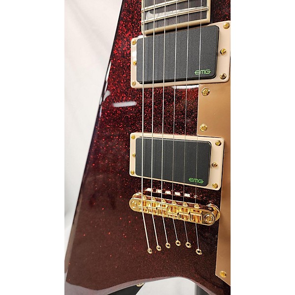 Used ESP KIRK HAMMET KH-V Solid Body Electric Guitar