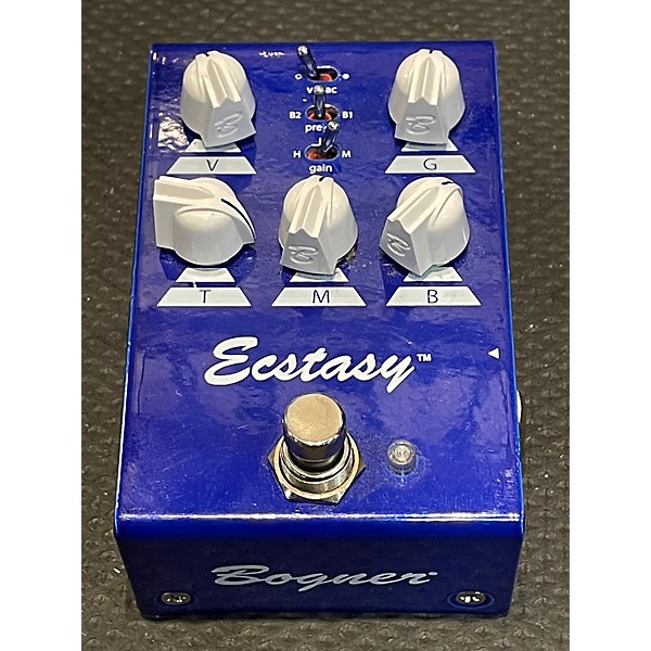 Used Bogner Ecstasy Blue Overdrive Effect Pedal