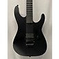 Used ESP Used ESP M - Black Metal Matte Black Solid Body Electric Guitar thumbnail