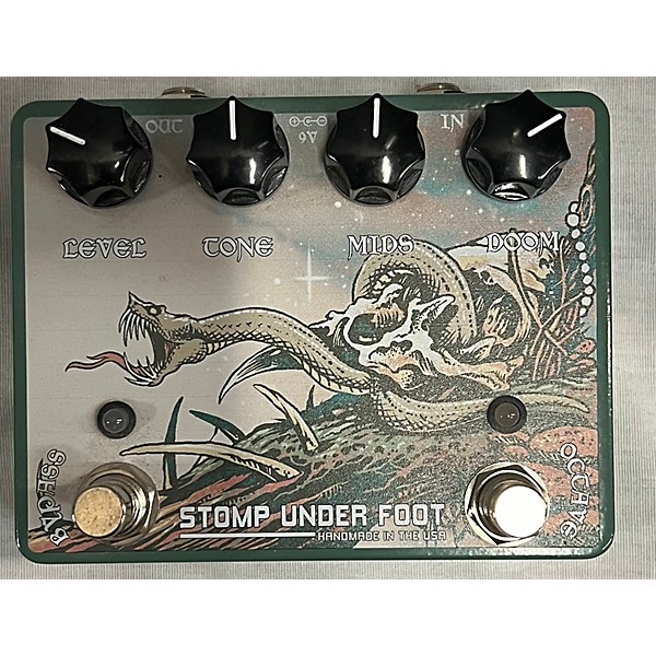 Used Stomp Under Foot Demogorgan Deluxe Effect Pedal