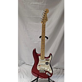 Used Fender Used Fender American Standard Stratocaster Candy Apple Red Metallic Solid Body Electric Guitar