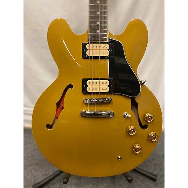 Used Epiphone Used Epiphone ES335 Gold Hollow Body Electric Guitar