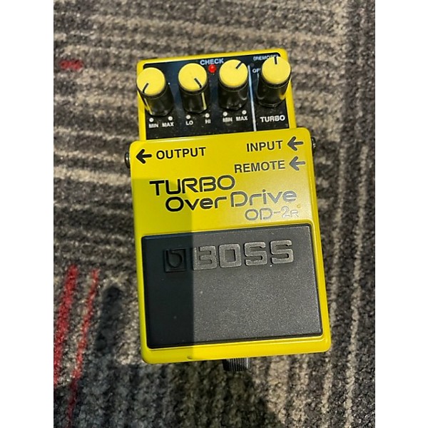Used BOSS OD2 Turbo Overdrive Effect Pedal