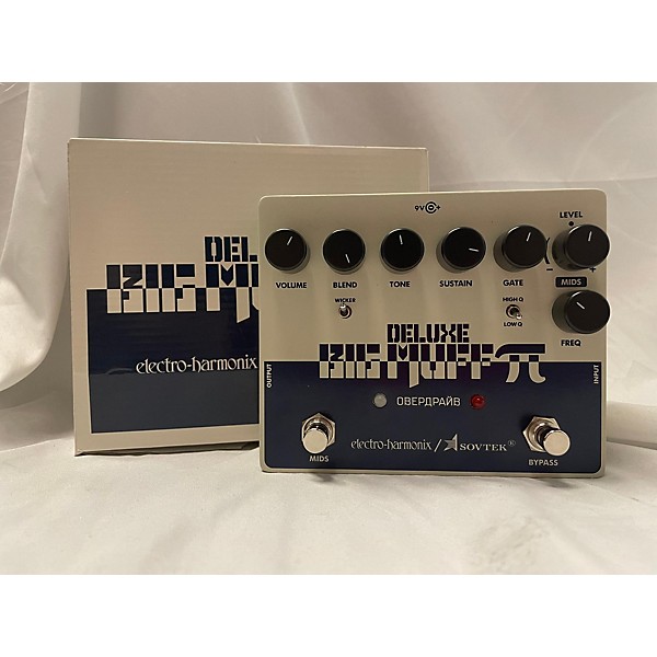 Used Electro-Harmonix Deluxe Big Muff Pi Distortion Effect Pedal