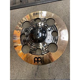 Used MEINL Used MEINL 16in CLASSICS CUSTOM DUAL TRASH CRASH Cymbal