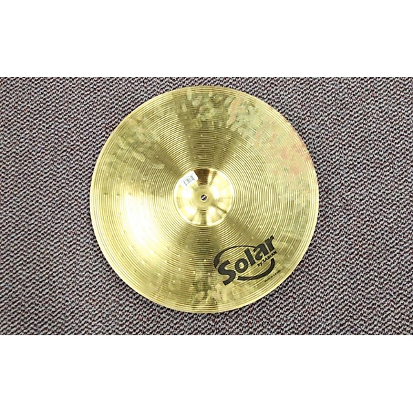 Used Solar by Sabian 18in 18" RIDE CYMBAL Cymbal