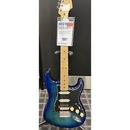 Used Fender Used 2021 Fender Player Plus Stratocaster HSS Trans Blue Solid Body Electric Guitar