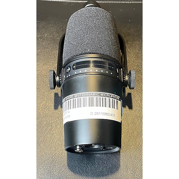 Used Shure MV7K USB Microphone