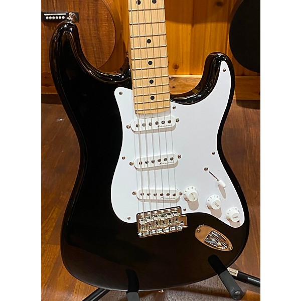 Used Fender Used Fender Artist Series Eric Clapton Stratocaster Black Solid Body Electric Guitar