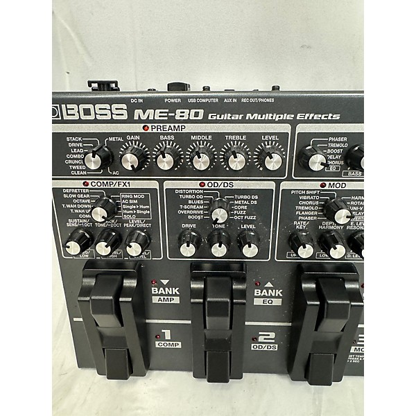 Used BOSS ME80 Guitar Multi Effect Processor